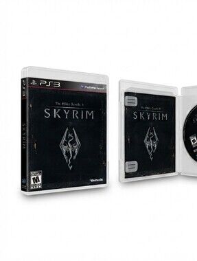Skyrim Elder Scrolls V (PS3) Sony PlayStation 3 Complete In Box *MINT* Bethesda